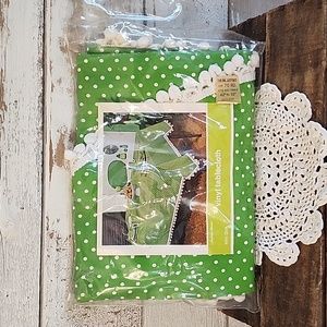 Vintage 70's Vibe Retro JC Penney Vinyl Tablecloth